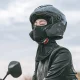 Wozinsky WKM-03B Face Mask Motorcycle Bicycle Winter Balaclava - Black