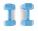 4Fizjo Dumbbells Weight for Fitness Aerobics Sports Training 2x2kg, Blue