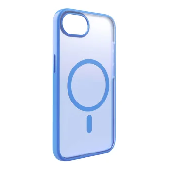 Puro Gradient MagSafe Silicone Case for iPhone 16e / 17e, Blue