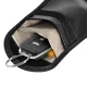 Anti-Theft Signal Blocking Keyless Car Key Case 14x10cm Black