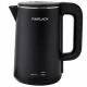 Electric Kettle 1500W with Temperature Control and LED Panel, 1.9L, Black