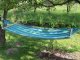 Dārza Mājas Vienvietīgs Šūpuļtīkls ar Koka Stieni - 200x80 cm | Garden Hammock
