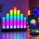 RGB LED Standing Lamp Equalizer 7 Columns USB Music Sync