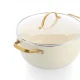 GreenPan Padova Reserve 6-Piece Pot & Pan Set, Cream White