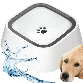 Non-Spill Floating Water Bowl for Dogs and Cats 1L