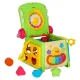 4-in-1 Crocodile Activity Cube with Piano and Shape Sorter