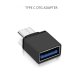 Maclean MCE470 OTG Adapter USB-A to USB-C, Black