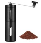 Manual Coffee Grinder with Adjustable Bean Grind Size, Black