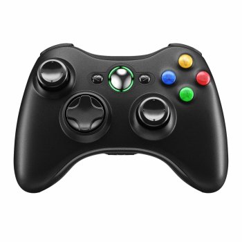 Wireless Controller for Xbox 360 PC and PS3, Black