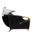 Gabbiano C019G Hairdressing Wash Unit Black-Gold