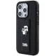 Karl Lagerfeld iPhone 13 / 13 Pro Case Gripstand Saffiano Karl&Choupette, Black