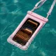 Tech-Protect UWC7 Waterproof Case for Smartphones up to 6.9\", Pink