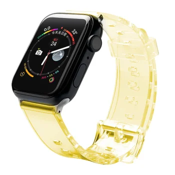 Silicone Strap Light for Apple Watch 38/40mm, Yellow