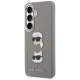Karl Lagerfeld Saffiano Double Heads Metal Case for Samsung Galaxy S26, Silver