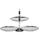 Alessi Anna Gong AM37 Folding Etagere, Silver