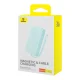 Baseus Magnetic Mini MagSafe 10000mAh 30W powerbank with built-in USB-C cable - blue + Baseus Simple Series USB-C -...