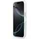Guess IML Script Metal MagSafe Case for iPhone 17 Pro, Clear