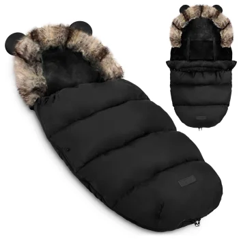 Elmi Ricokids Sleeping Bag for Stroller, Sled - black