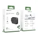 Acefast A9 Wall Charger 2x USB Type C 40W, PPS, PD, QC 3.0, black