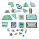 Magnetic Blocks Space Station Building Set 108 Pieces STEM Educational Toy for Kids