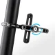 Rockbros KS-415 Adjustable Aluminum Bottle Cage Adapter - Black