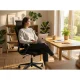 Sofotel Labi Micro-Mesh Office Chair, Black