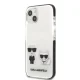 Karl Lagerfeld Karl & Choupette Case for iPhone 13 mini, White