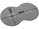 Waterproof Non-Slip Bowl Mat for Dogs and Cats (26 x 46 cm)