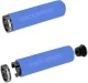 Rockbros BT1001BLBK Sponge Bicycle Handlebar Grips, Blue/Black