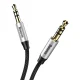 Baseus Yiven Audio Cable Mini Jack 3,5mm AUX, 1.5m, Black+Silver