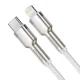 USB-C to Lightning Cable Baseus Cafule 20W 1m White