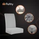 Ruhhy Chair Covers, 6 pcs, Light Grey