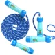 Bakalu Children\'s Rope Skipping Rope with Wooden Handles, Blue