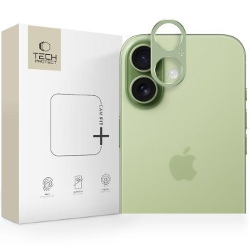Tech-Protect Camalloy Fit+ Camera Glass iPhone 17 - Green