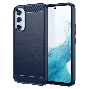 Carbon Case for Samsung Galaxy A54 5G, Blue