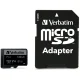 Verbatim Pro microSDXC 128GB UHS-I U3 Class 10 Memory Card with Adapter