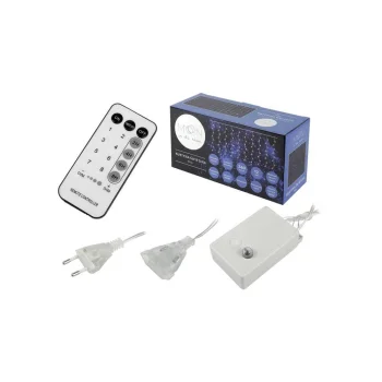 MOON LED Light Curtain 240 LED, 3x2m, Remote Control, Warm White