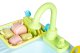 Kids play sink with working faucet and water, 12 accessories