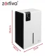 Zortiva Dehumidifier 800 ml/day 2280 ml with Remote Control, Silver