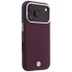 BMW Sign Centered Deboss MagSafe Case for iPhone 17 Pro Max / 18 Pro Max - Burgundy