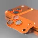 Etteri Full Camera Lens Guard for iPhone 17 Pro, Orange
