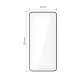 Tech-Protect Glass Fit+ Tempered Glass for Xiaomi 15T / 15T Pro (2-Pack), Black
