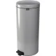 Brabantia NewIcon Pedal Bin, 30L, Soft Grey