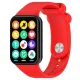 Silicone Strap for Xiaomi Mi Band 8 Pro, Red