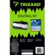 Trizand Volleyball and Badminton Net with Bag, 9.5x1m, Black