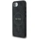 Guess PU Leather 4G Colored Ring MagSafe Case for iPhone 16e - Black