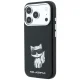 Karl Lagerfeld Smooth Choupette Sketch MagSafe Case for iPhone 18 Pro Max / 17 Pro Max, Black