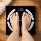 Wozinsky WIWL-30 Electronic Bathroom Scale Bluetooth, 180kg, Black