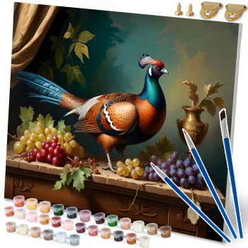 Paint by Numbers Kit Massido Pheasant, 40x50 cm