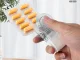 Compact Pill Popper for Blister Packs, Black/White
